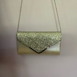 Silver Sequin Purse